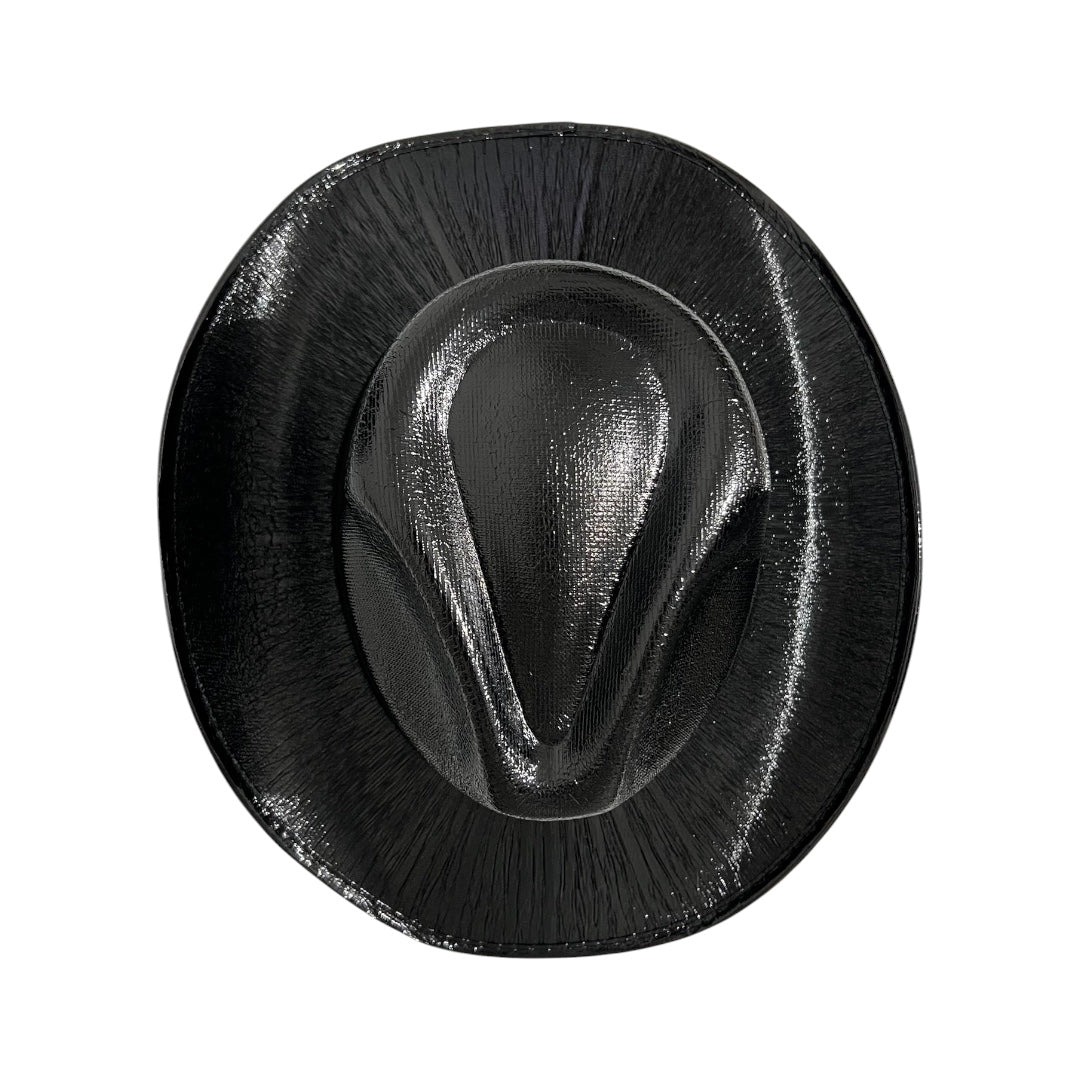 Sombrero Vaquero Negro Tornasol