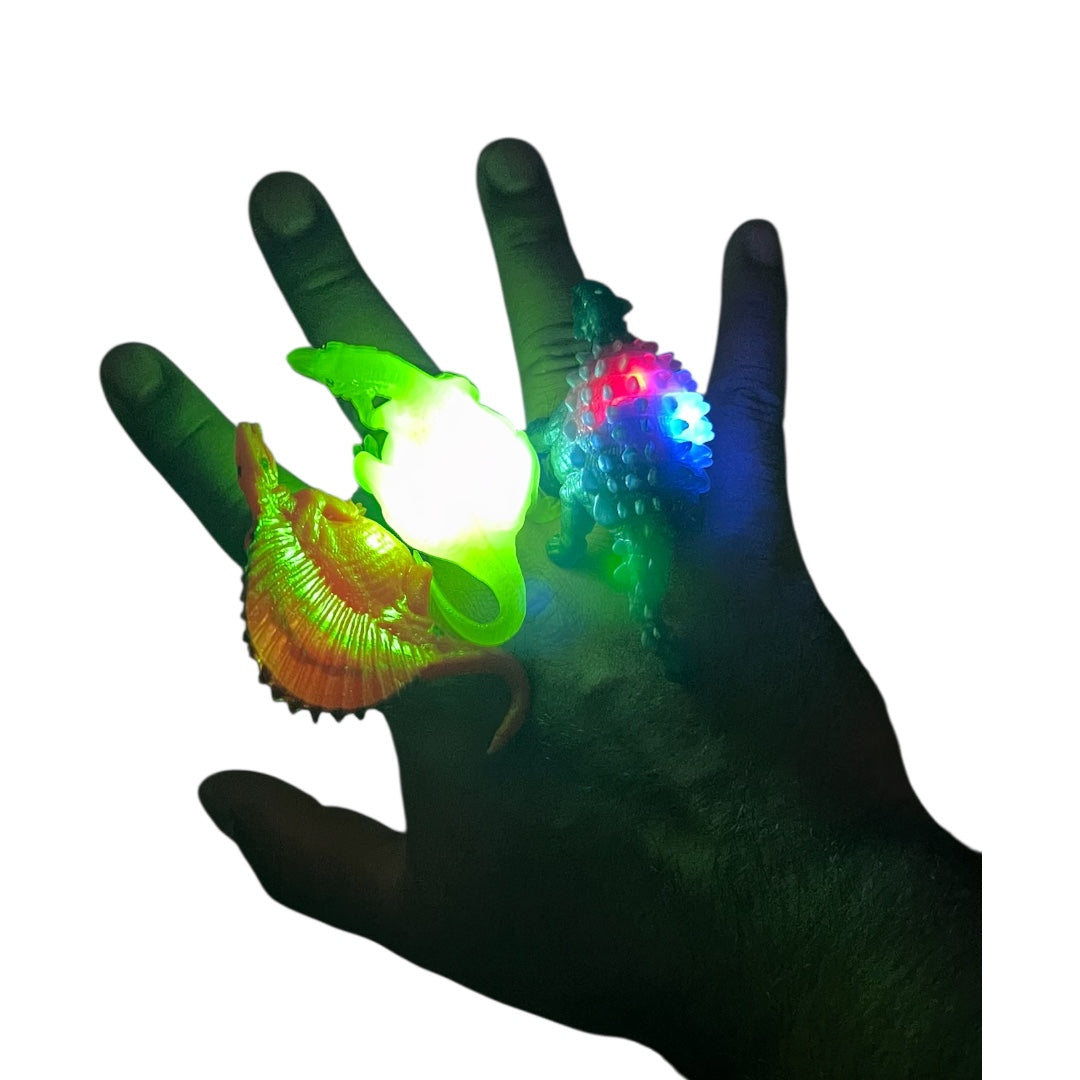 12 Anillo Dinosaurio