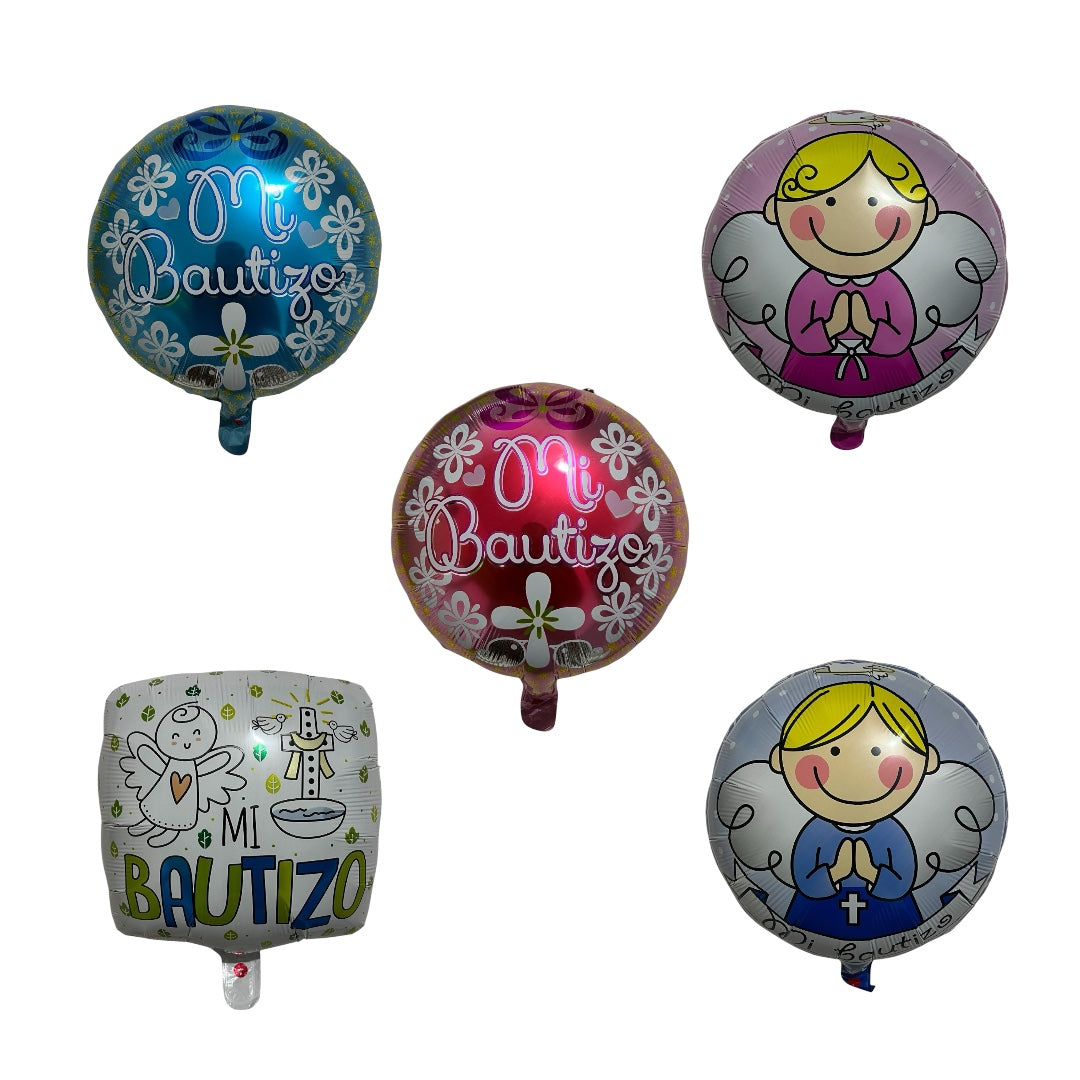 6 Globo Bautizo