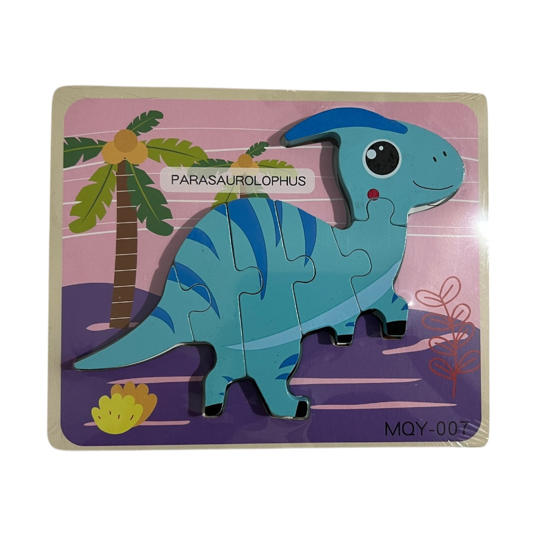 6 Rompecabeza Dinosaurio