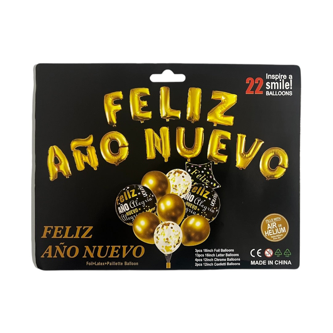 Pack Globos Feliz Año Nuevo