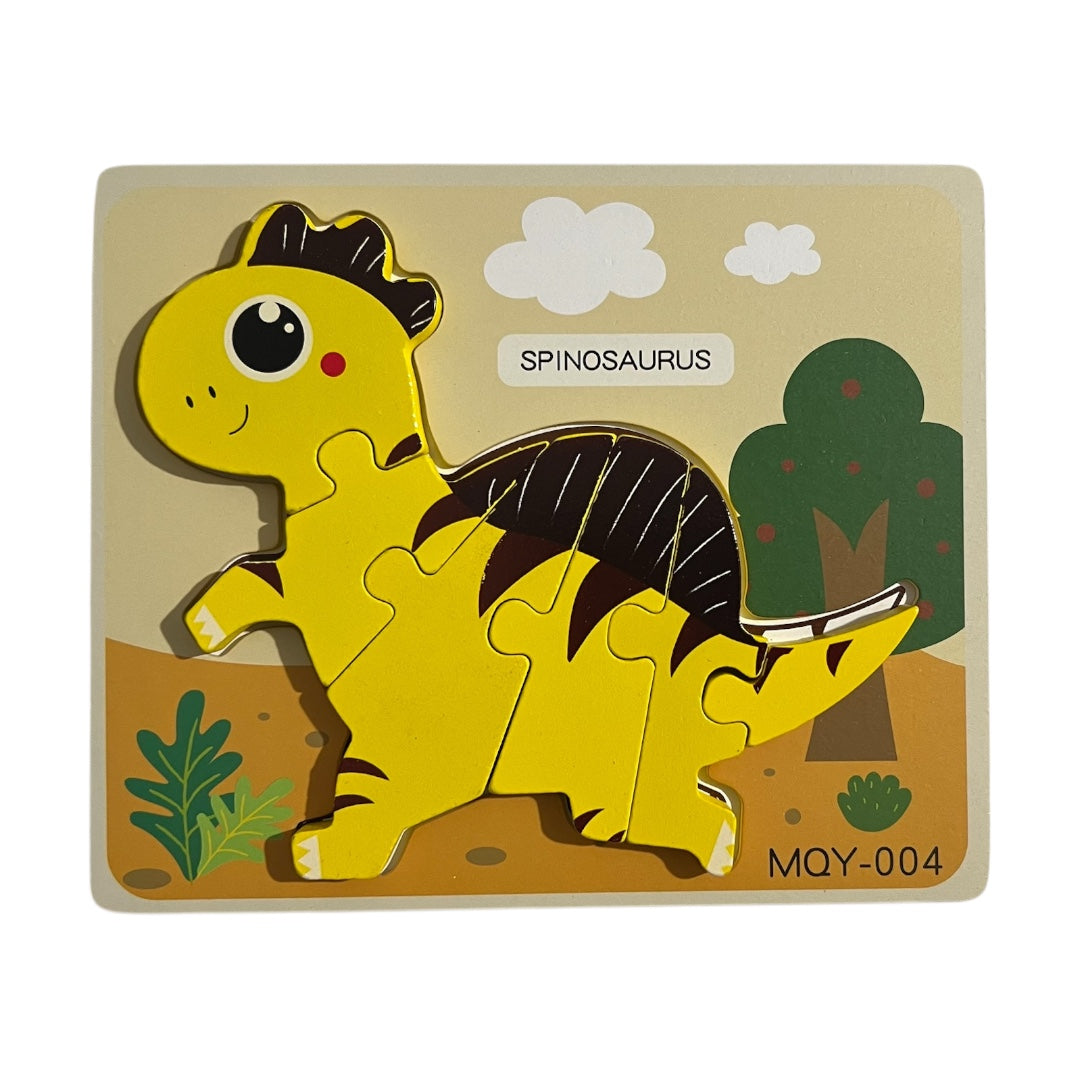 6 Rompecabeza Dinosaurio