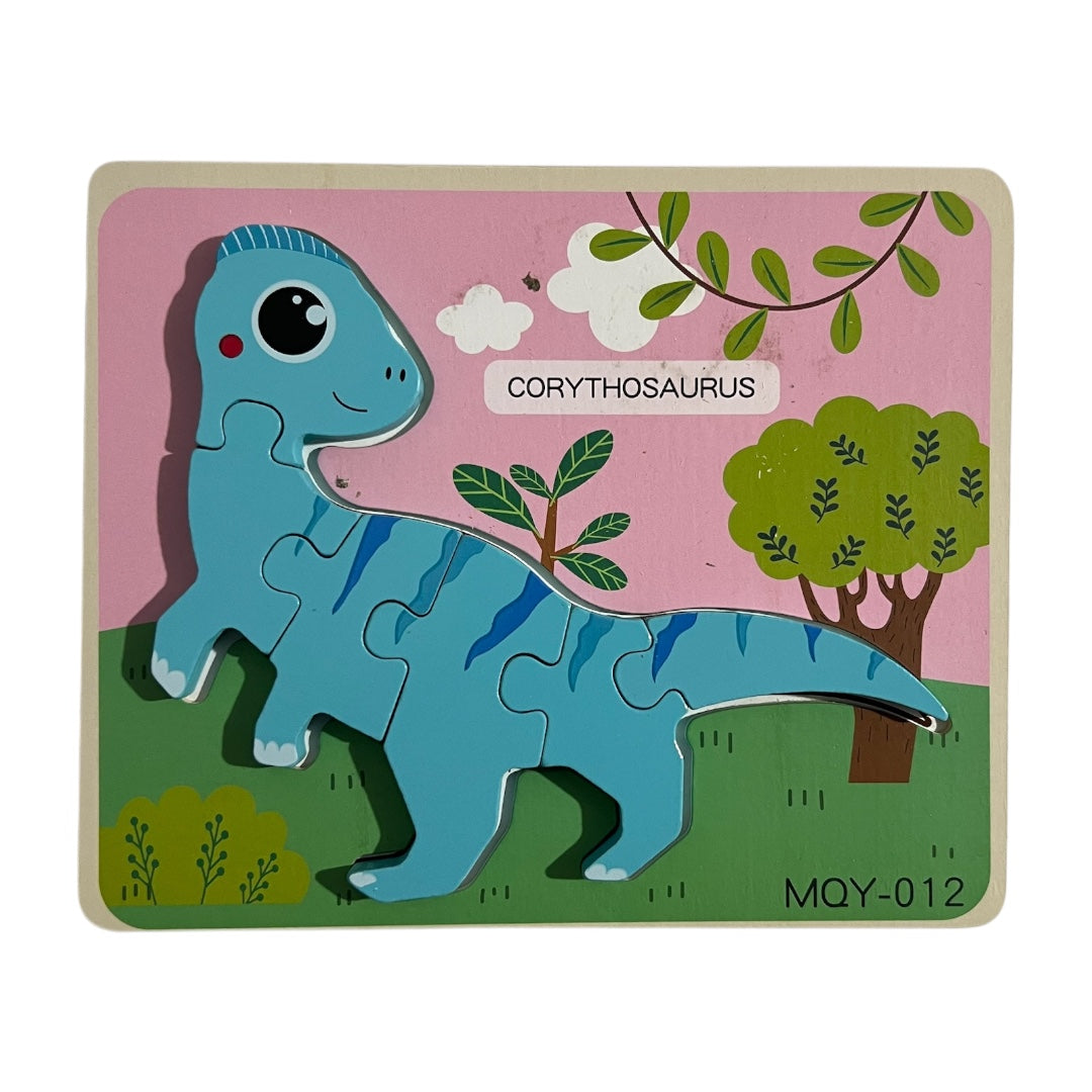 6 Rompecabeza Dinosaurio
