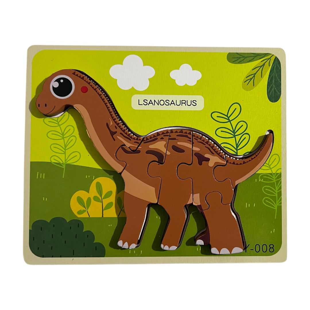 6 Rompecabeza Dinosaurio