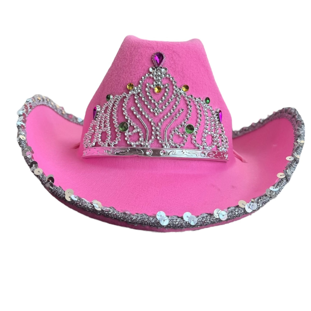 Sombrero vaquero rosa