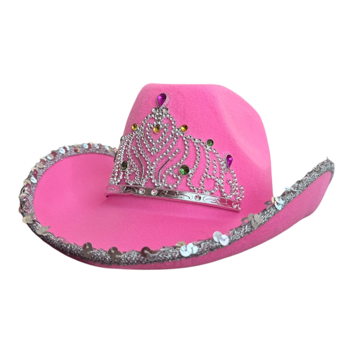 Sombrero vaquero rosa