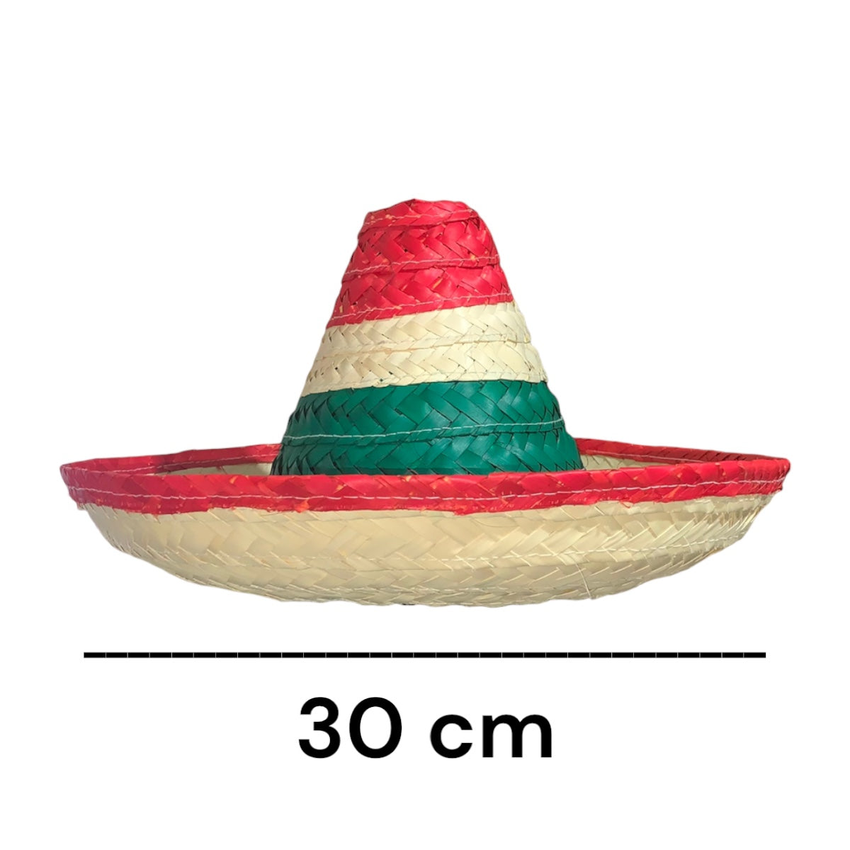 Sombrero Zapata Tricolor 30 cm