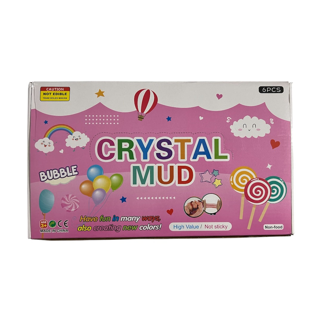 6 Bote Slime Colores