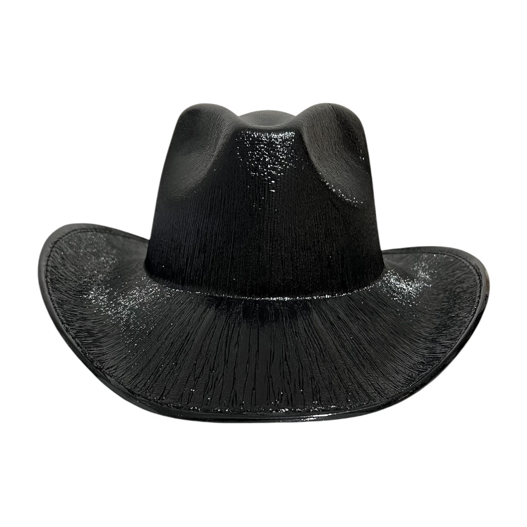 Sombrero Vaquero Negro Tornasol