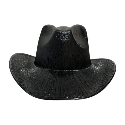 Sombrero Vaquero Negro Tornasol