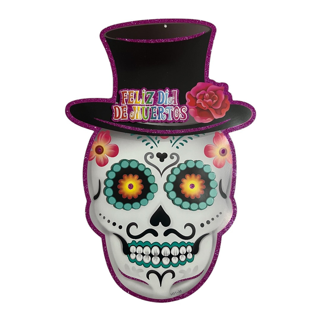 5 Adorno Dia de Muertos Grande