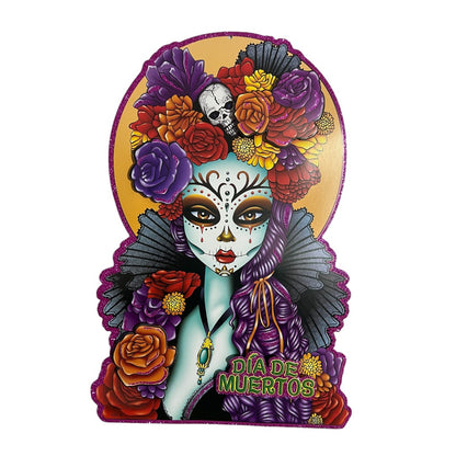 5 Adorno Dia de Muertos Grande