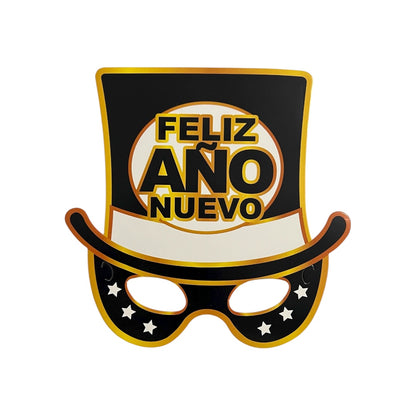 12 Antifaz Feliz Año