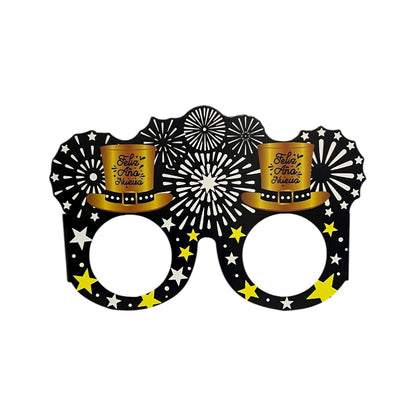 12 Antifaz Lente Año Nuevo
