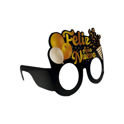 12 Antifaz Lente Año Nuevo