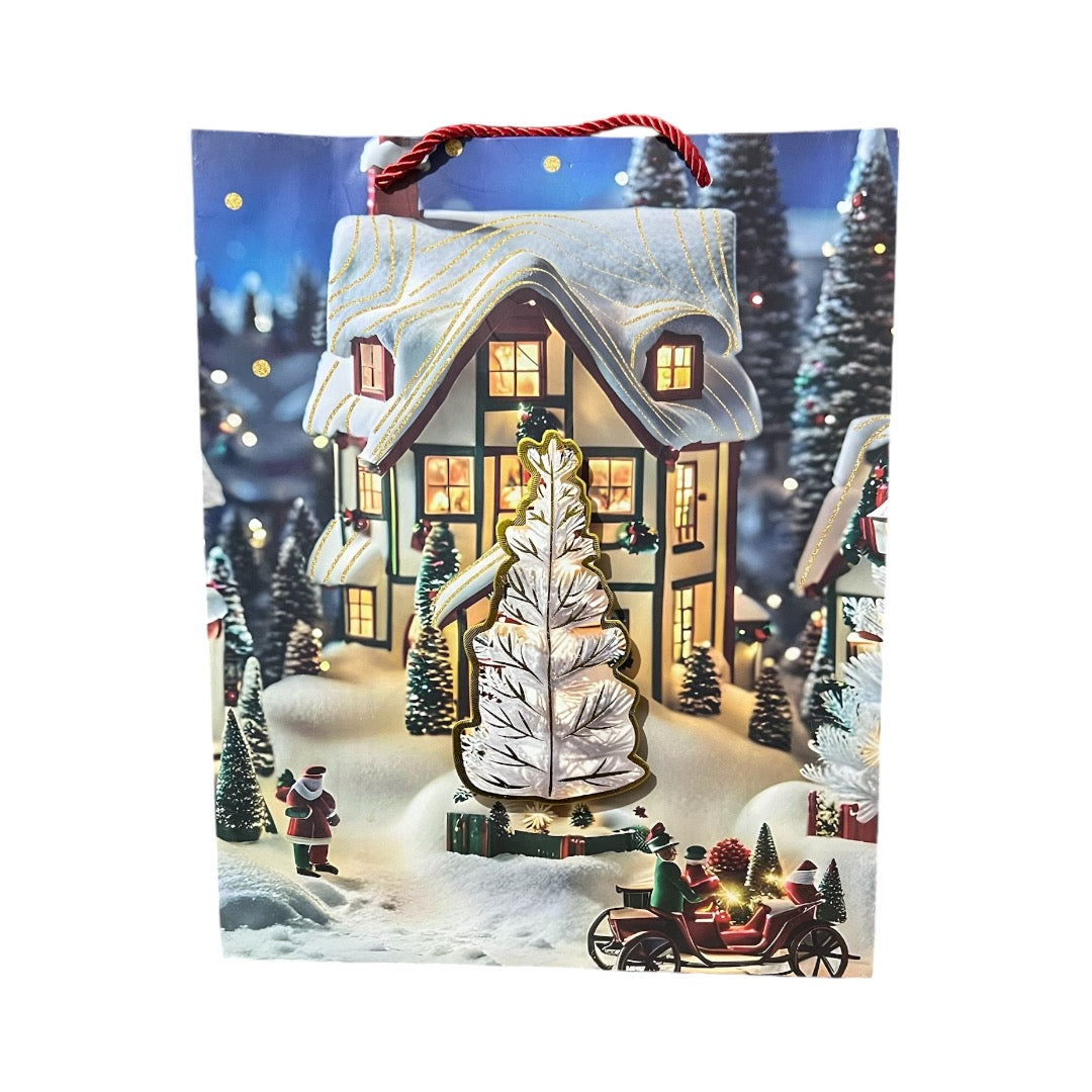 6 Bolsa Regalo Navidad Mediana