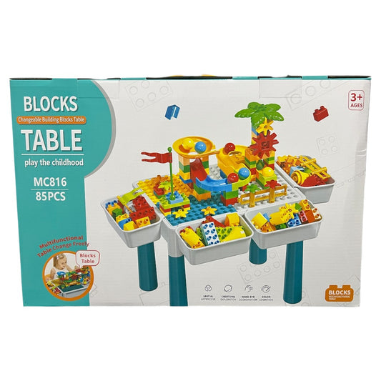 Caja juguete bloques 85pz