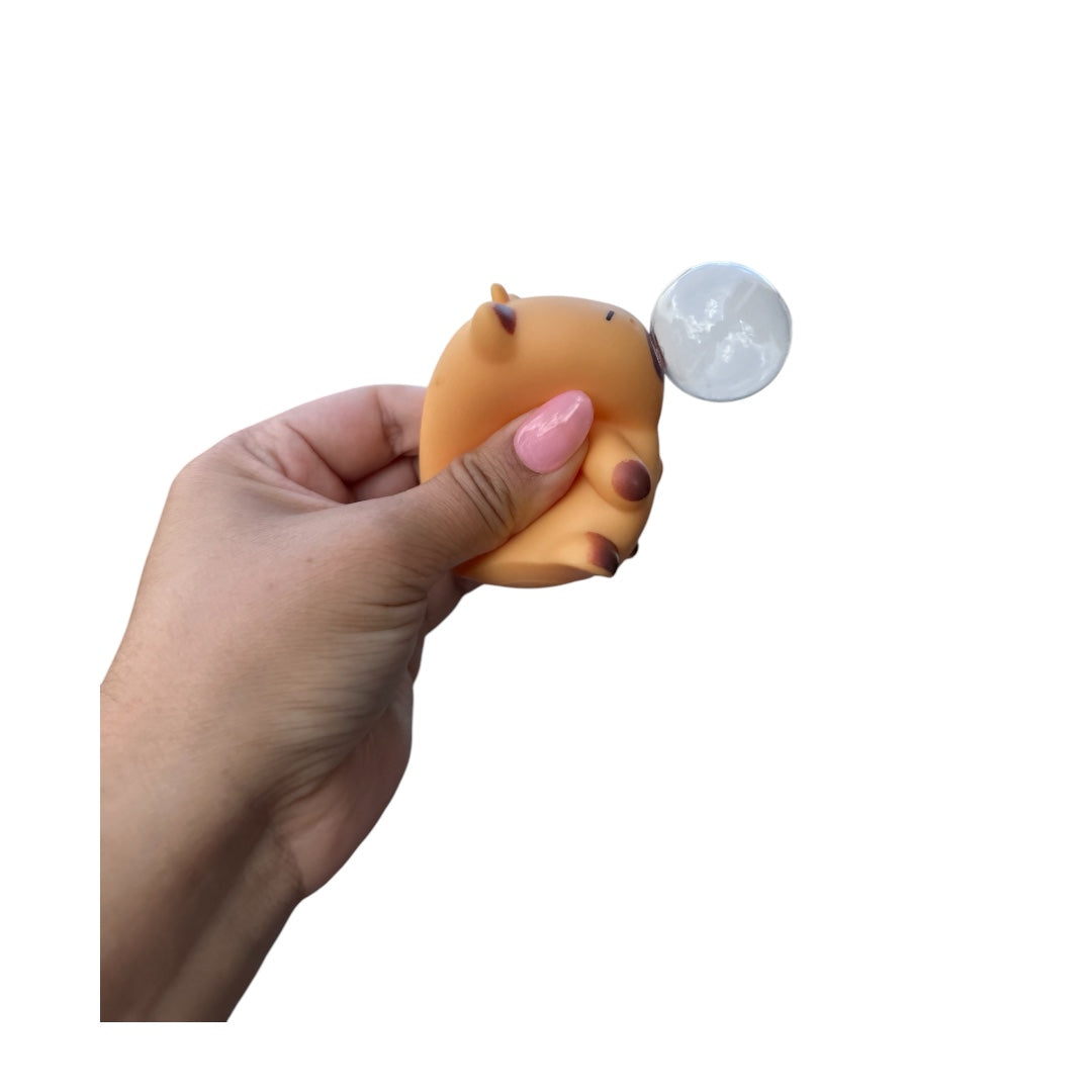 3 Capibara Squishy Burbuja Juguete