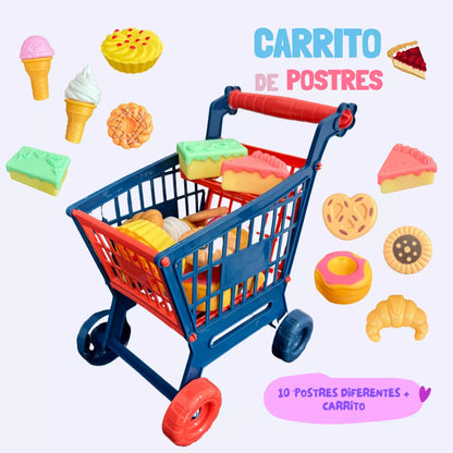 Juguete Carrito Postres