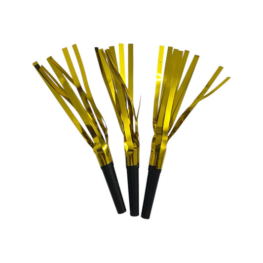 12 Corneta Plateada Dorada