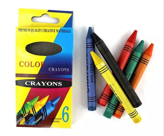 12 Caja Crayola 6pz