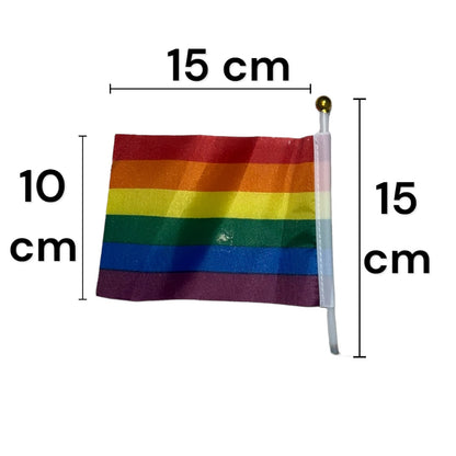 12 Diadema Bandera Arcoiris