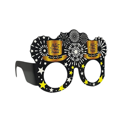 12 Antifaz Lente Año Nuevo
