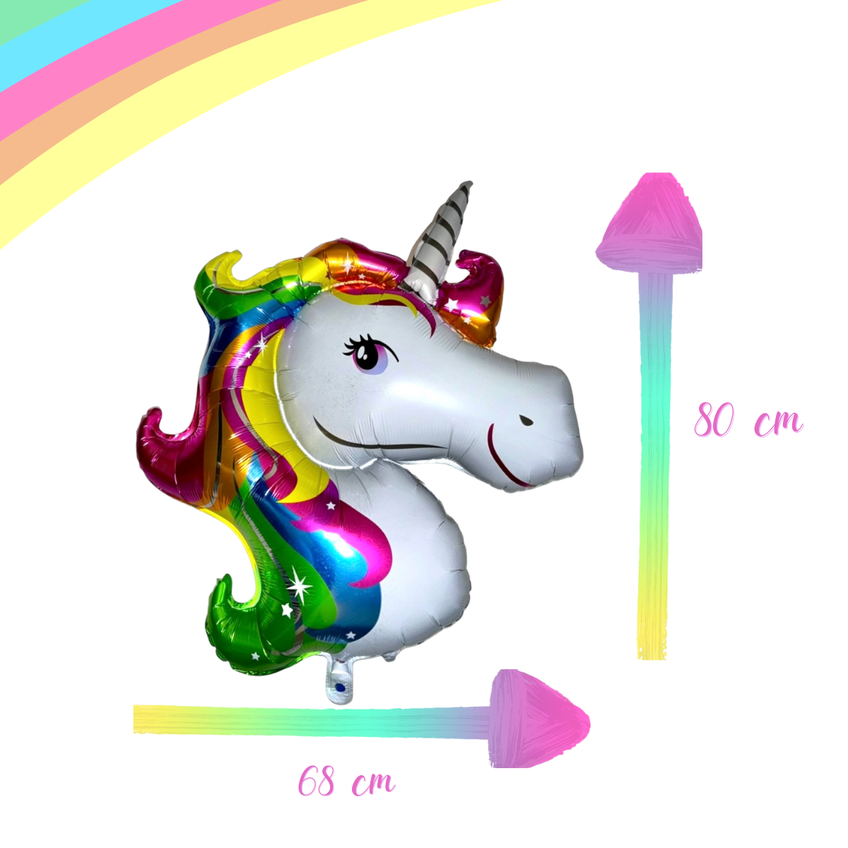 Globo Unicornio 80 cm