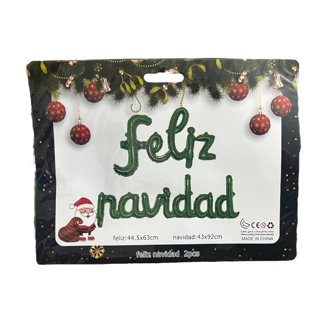 Globo Feliz Navidad