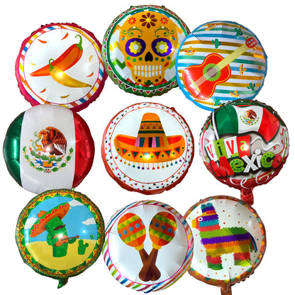 10 Globo Fiestas Patrias