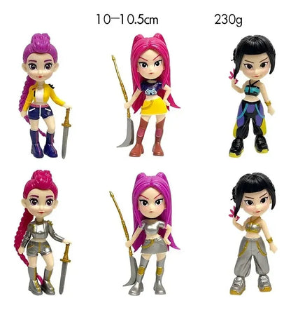 Caja Guerreras Kpop 6 pz