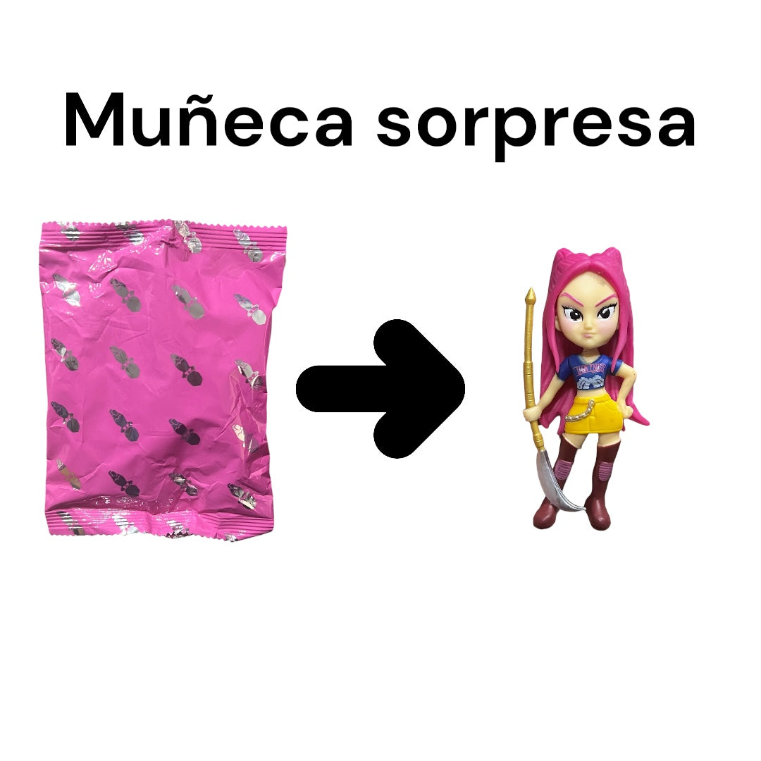 Caja Guerreras Kpop 6 pz