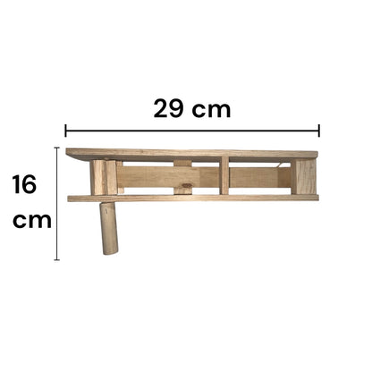 Matraca natural 29cm