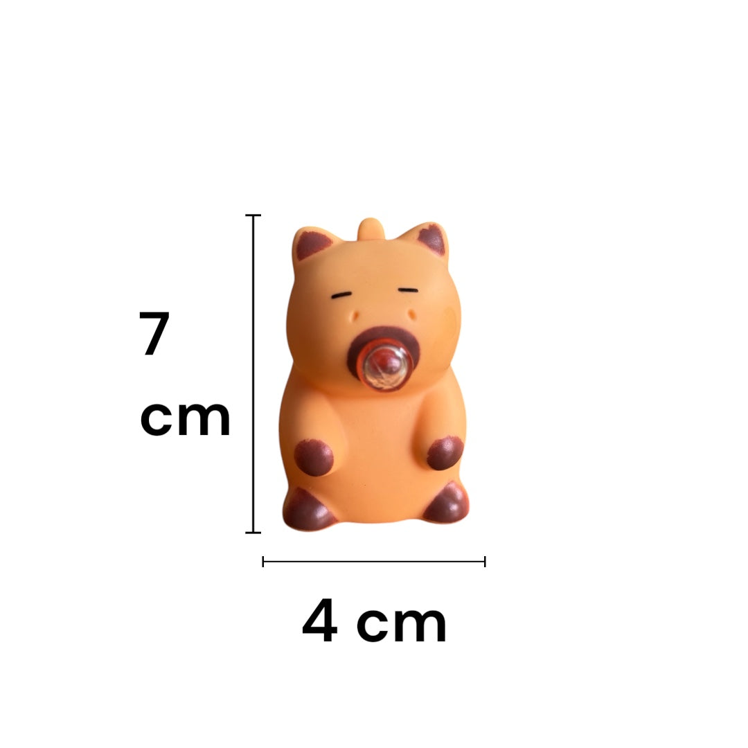 3 Capibara Squishy Burbuja Juguete