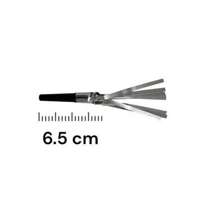 12 Corneta Plateada Dorada