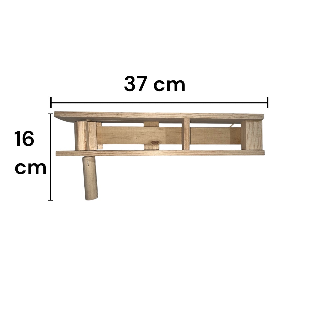 Matraca natural 37cm