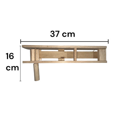 Matraca natural 37cm
