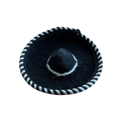 12 Sombrero Charro Adorno Jaripeo 6cm