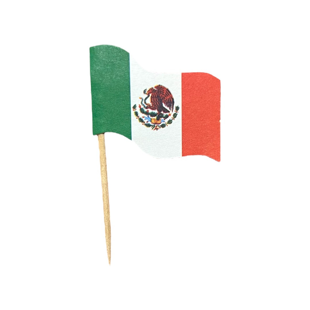 24 Palillo Bandera Mexico