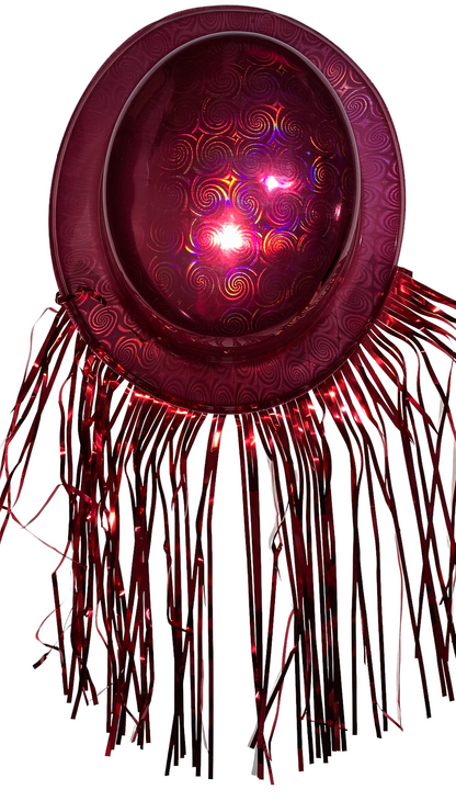 10 Bombin Peluca Metalica