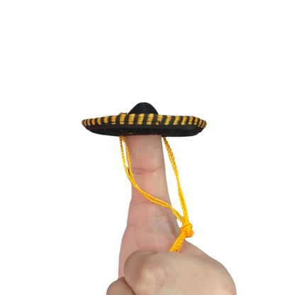 12 Sombrero Charro Adorno Jaripeo 6cm