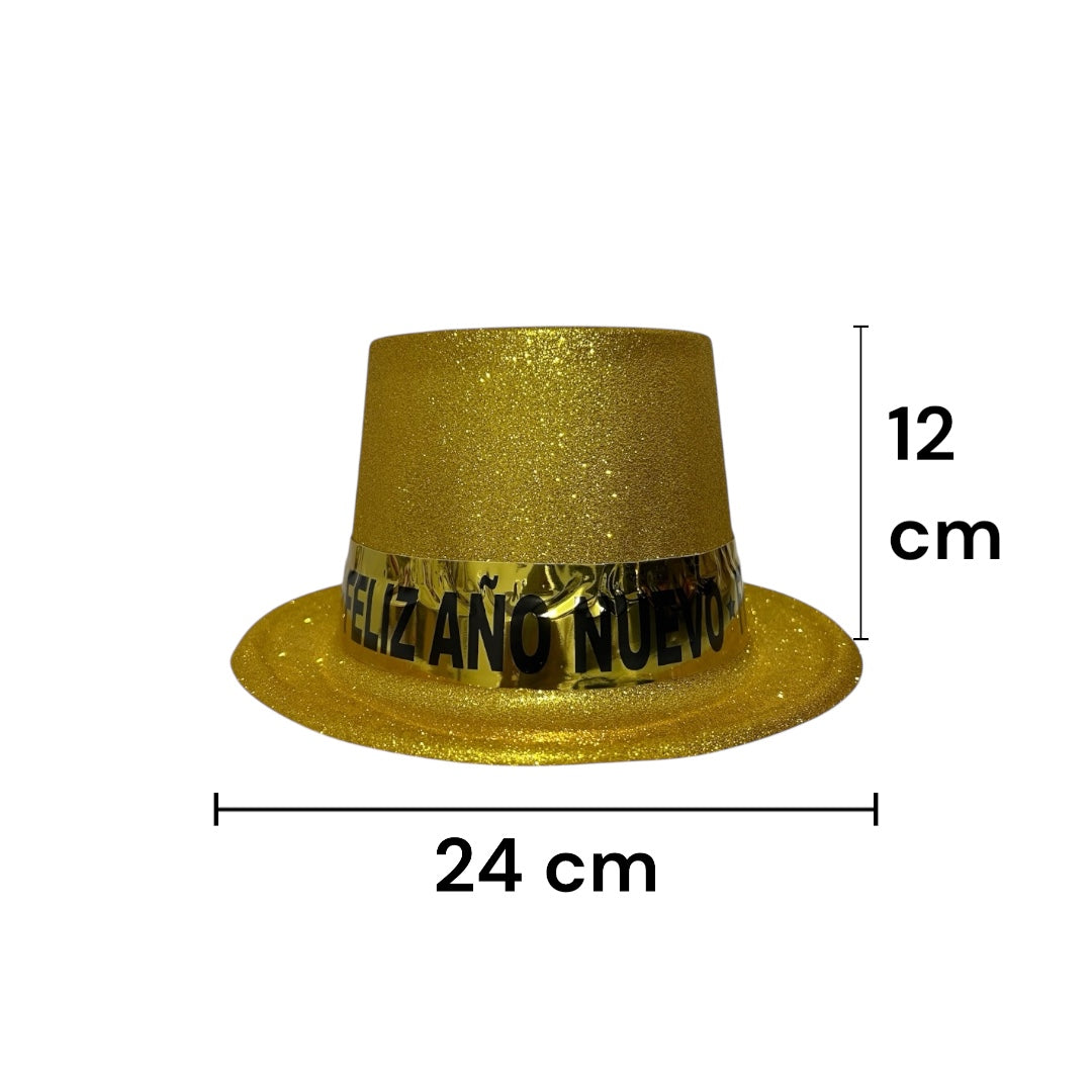 12 Sombrero Feliz Año Nuevo
