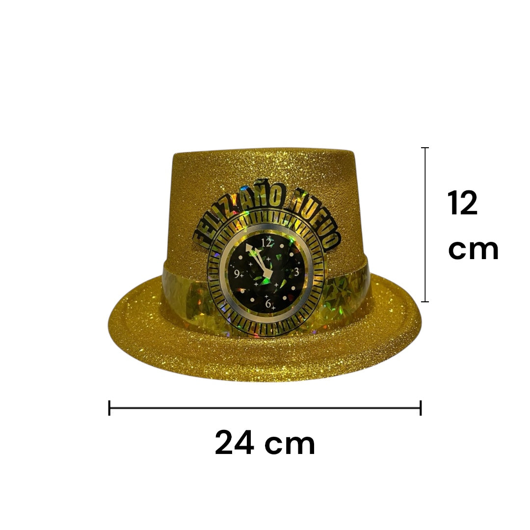 12 Sombrero Año Nuevo