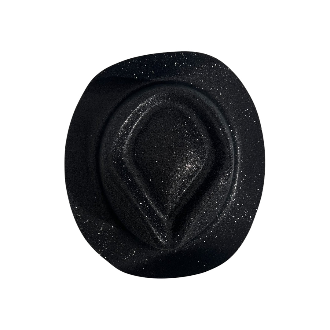 12 Sombrero Vaquero Diamantina Plastico