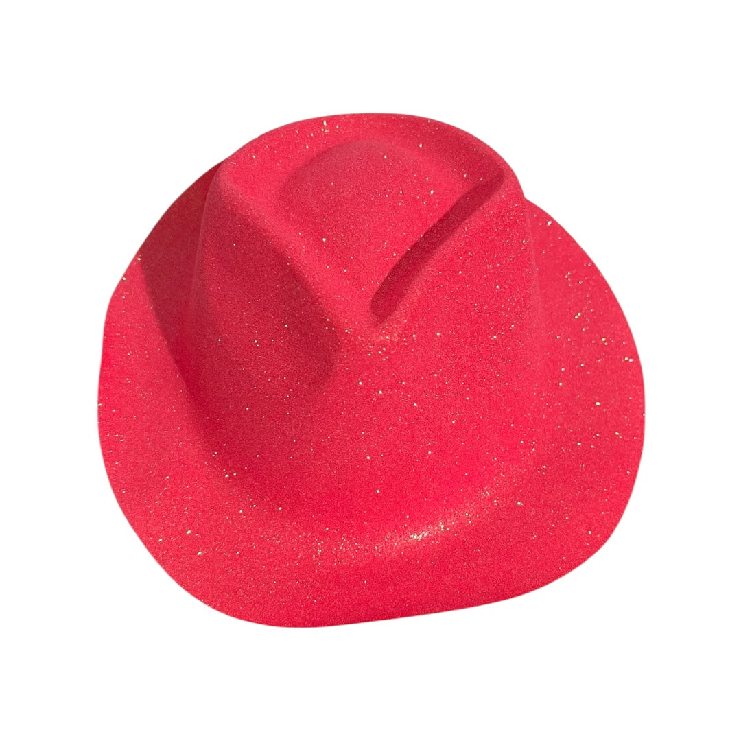 12 Sombrero Vaquero Colores Plastico