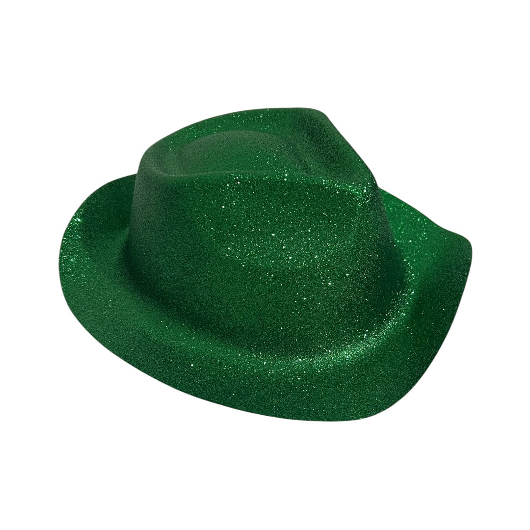 12 Sombrero Vaquero Diamantina Plastico