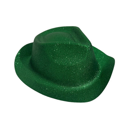 12 Sombrero Vaquero Diamantina Plastico