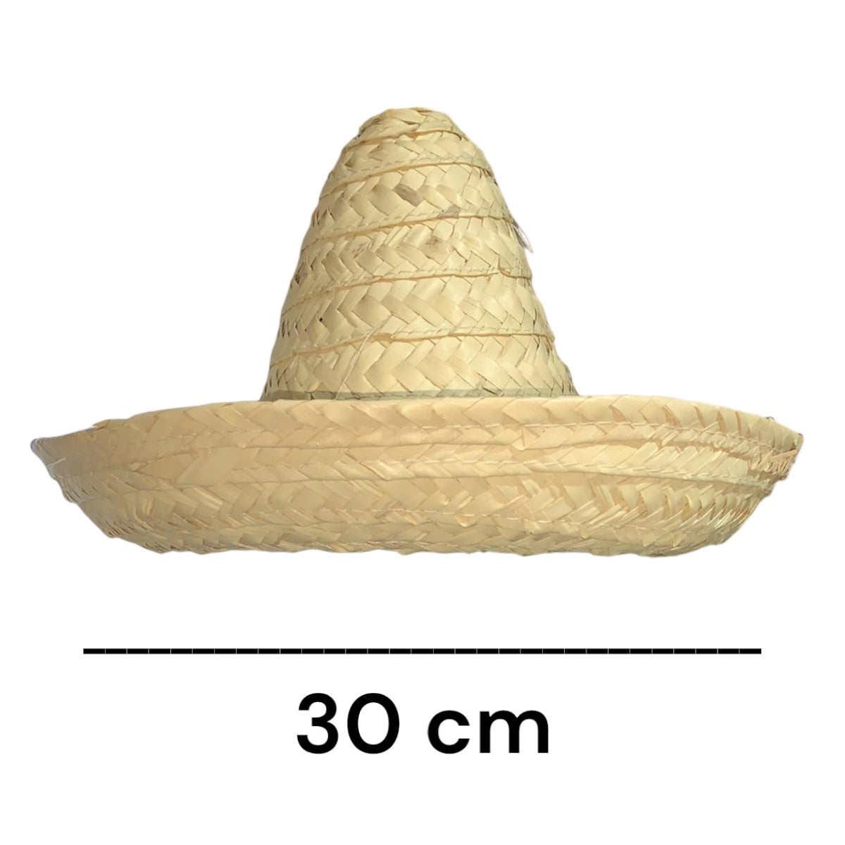 Sombrero Zapata Natural 30 cm