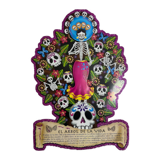 5 Adorno Dia de Muertos Grande